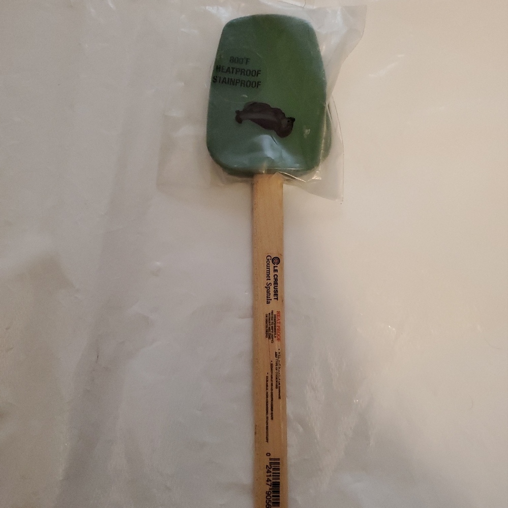 LE CREUSET Silicone Baking Spatula Green